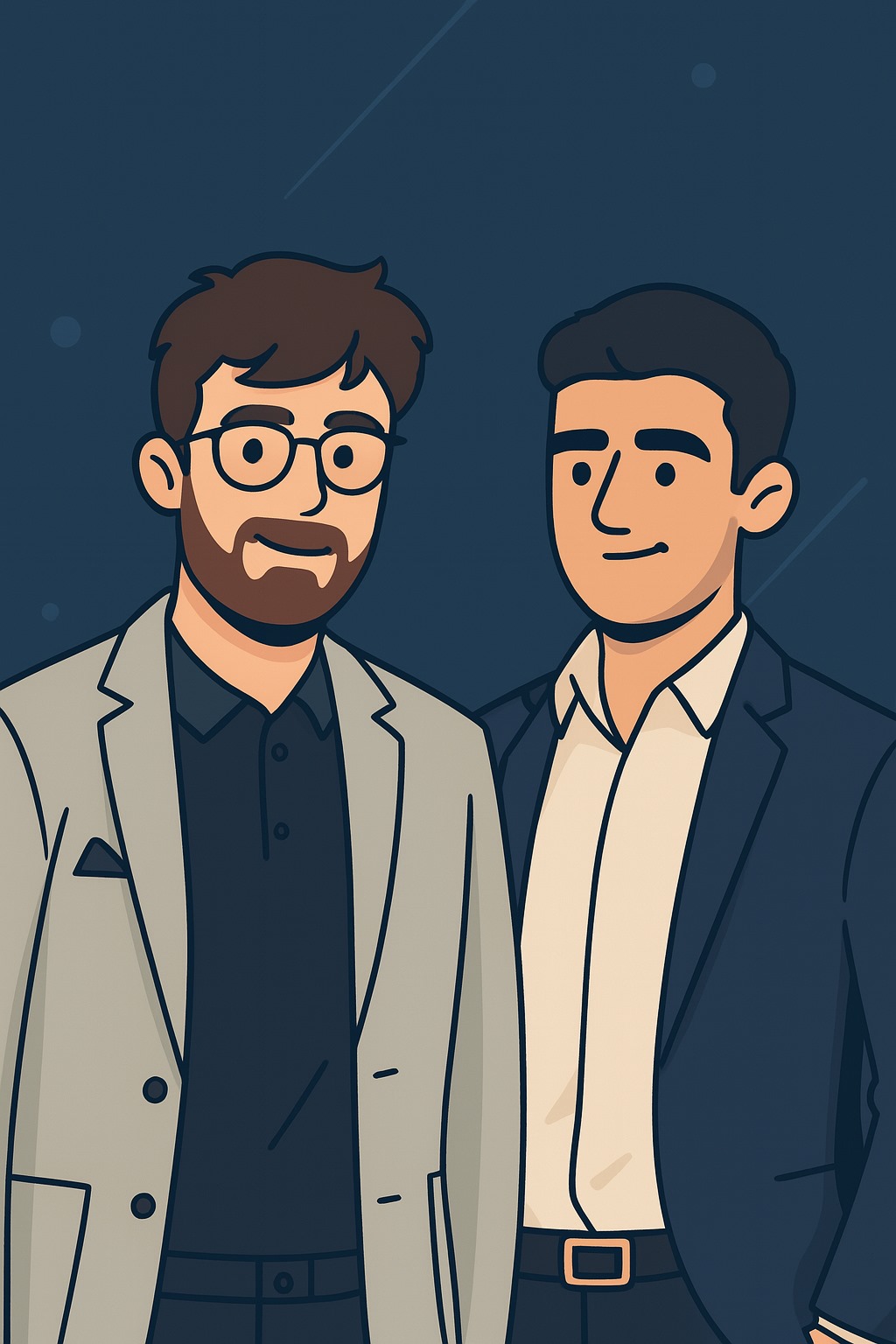 Team working illustration